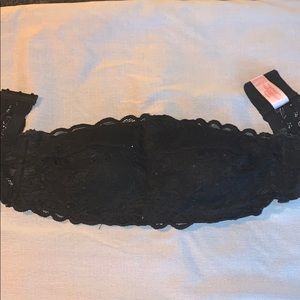 Black Lace Bandeau ❥